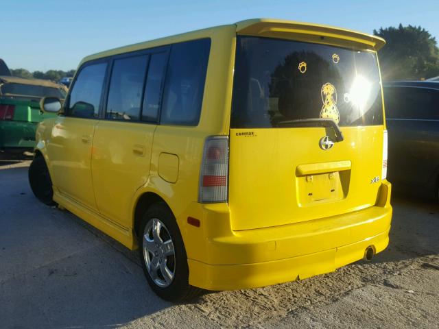JTLKT334254015913 - 2005 TOYOTA SCION XB Sarı foto 3