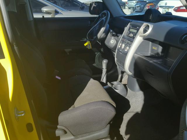 JTLKT334254015913 - 2005 TOYOTA SCION XB Sarı foto 5