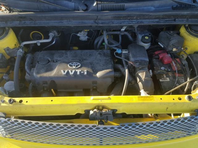 JTLKT334254015913 - 2005 TOYOTA SCION XB Sarı foto 7