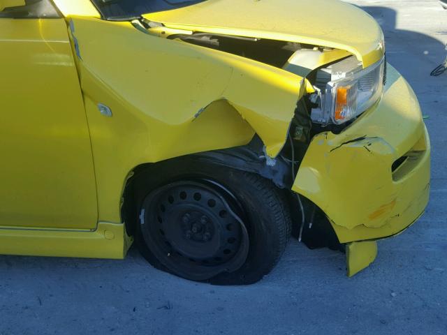 JTLKT334254015913 - 2005 TOYOTA SCION XB Sarı foto 9