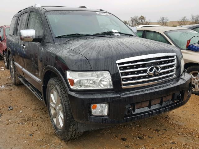 5N3AA08C68N912388 - 2008 INFINITI QX56 BLACK photo 1