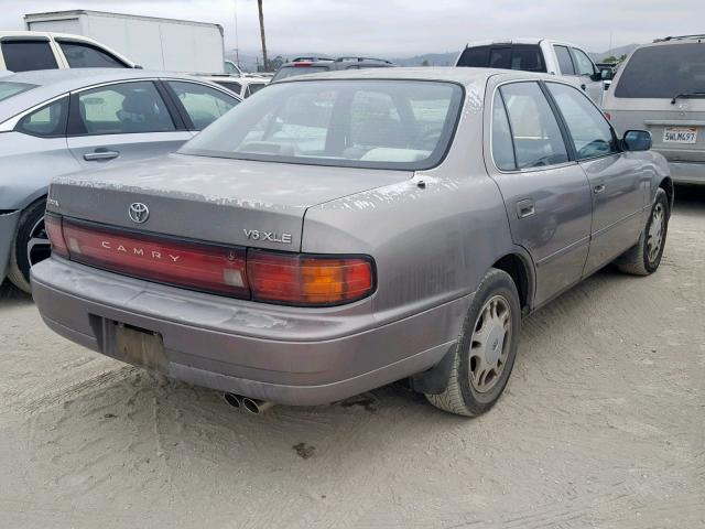 JT2GK13E9R0003894 - 1994 TOYOTA CAMRY XLE BROWN photo 4