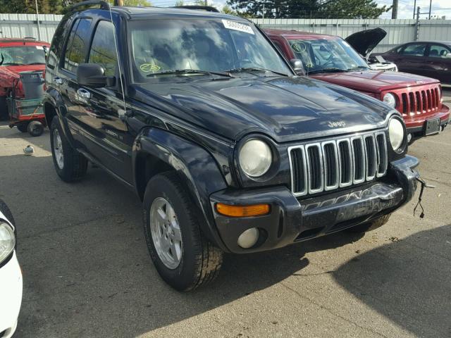 1J4GL58K52W231138 - 2002 JEEP LIBERTY LI BLACK photo 1