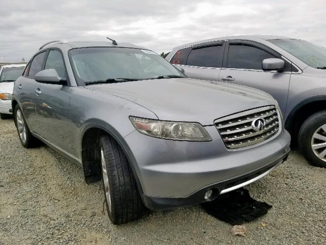 JNRAS08U26X100123 - 2006 INFINITI FX35 GRAY photo 1