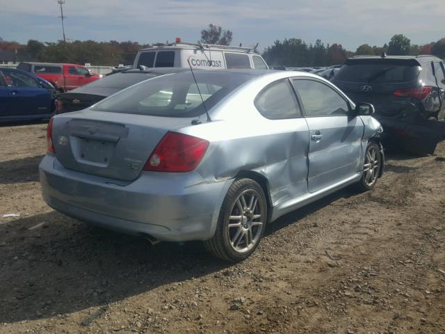 JTKDE177X50017769 - 2005 TOYOTA SCION TC 蓝色 照片 4