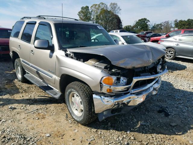 1GKEK13Z32J188286 - 2002 GMC YUKON GRAY photo 1