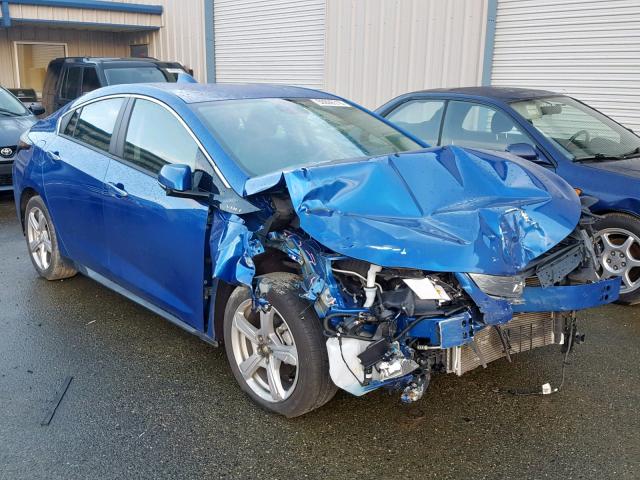 1G1RA6S56HU134119 - 2017 CHEVROLET VOLT LT BLUE photo 1