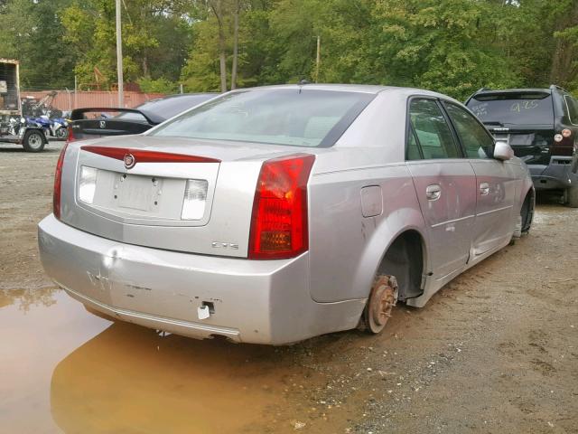 1G6DP577370154051 - 2007 CADILLAC CTS HI FEA SILVER photo 4