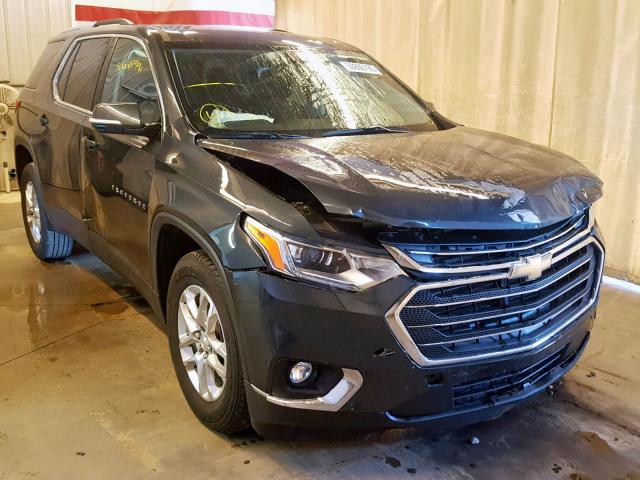 1GNEVGKW8JJ258500 - 2018 CHEVROLET TRAVERSE L GREEN photo 1