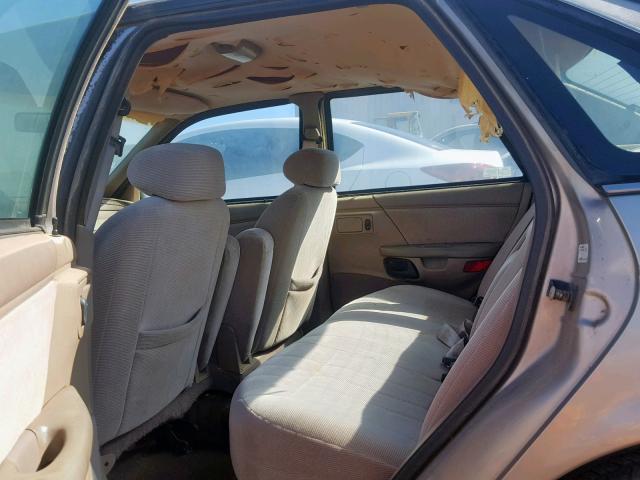 1FALP5241RA155269 - 1994 FORD TAURUS GL TAN photo 6