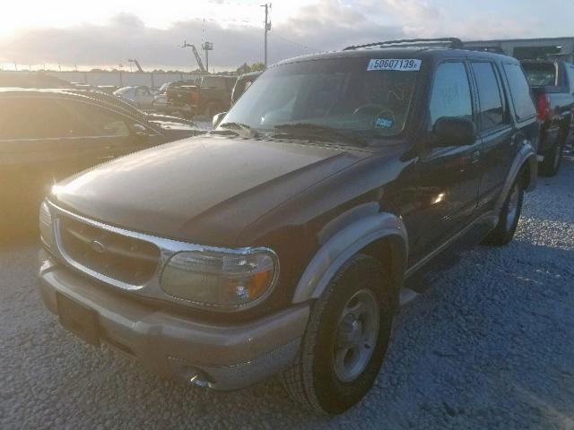 1FMZU64E21ZA07898 - 2001 FORD EXPLORER E BLACK photo 2