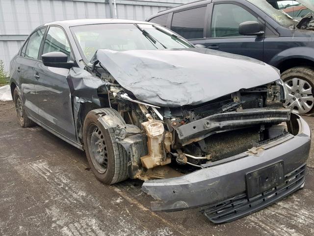 3VW2K7AJXDM426751 - 2013 VOLKSWAGEN JETTA BASE 灰色 照片 1