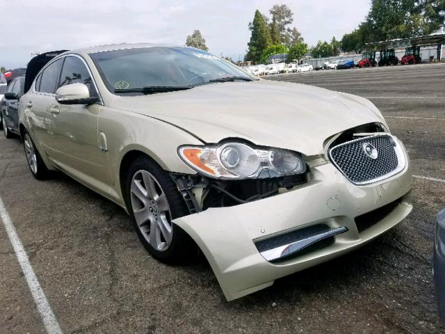 SAJWA05B89HR11260 - 2009 JAGUAR XF LUXURY GOLD photo 1