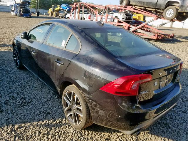 YV140MTL2H2428497 - 2017 VOLVO S60 DYNAMI BLACK photo 3