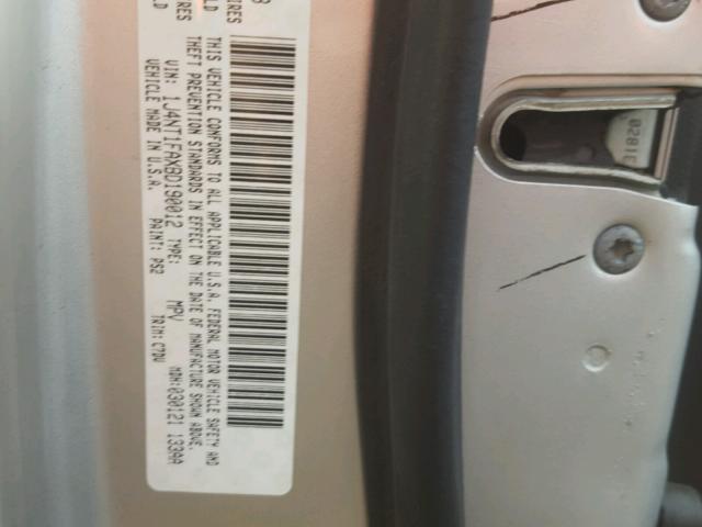 1J4NT1FAXBD190012 - 2011 JEEP COMPASS SP Gümüş foto 10