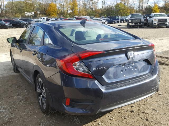 19XFC1F75HE007458 - 2017 HONDA CIVIC EXL BLUE photo 3