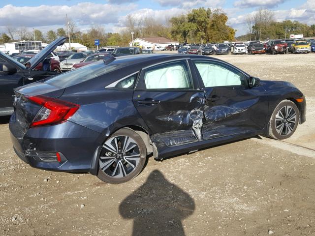 19XFC1F75HE007458 - 2017 HONDA CIVIC EXL BLUE photo 9