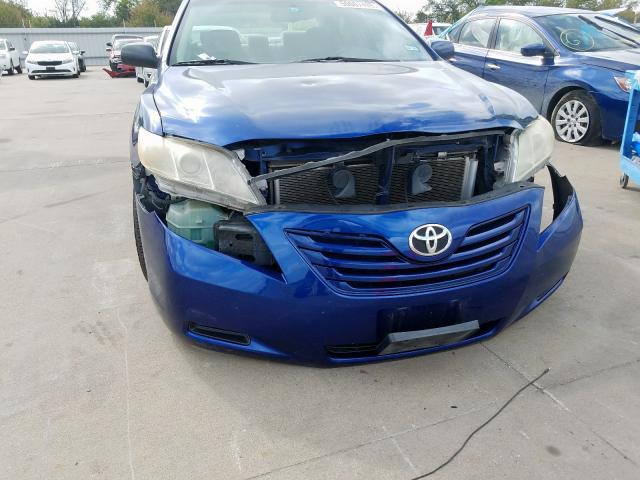 4T1BK46K98U060653 - 2008 TOYOTA CAMRY LE BLUE photo 9