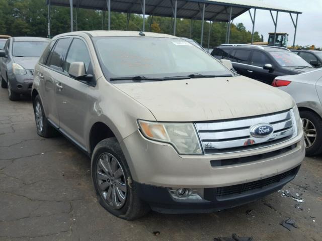 2FMDK39C77BB71262 - 2007 FORD EDGE SEL P TAN photo 1