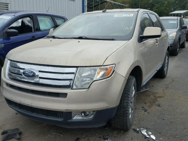 2FMDK39C77BB71262 - 2007 FORD EDGE SEL P TAN photo 2