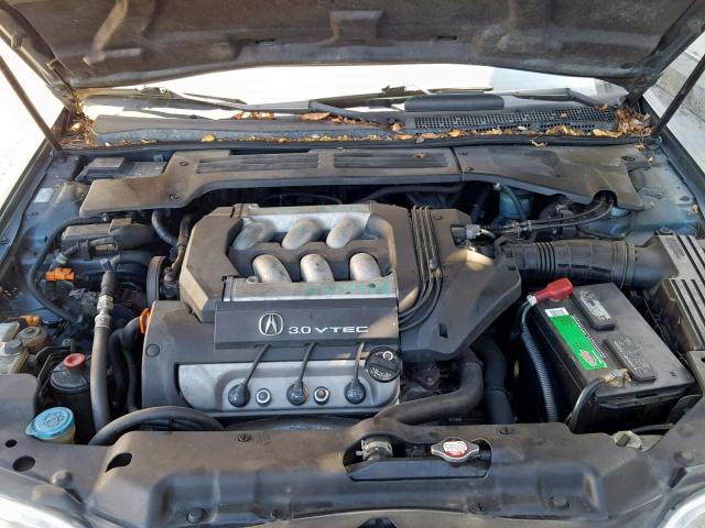 19UYA2252VL019211 - 1997 ACURA 3.0CL Կապույտ լուսանկար 7