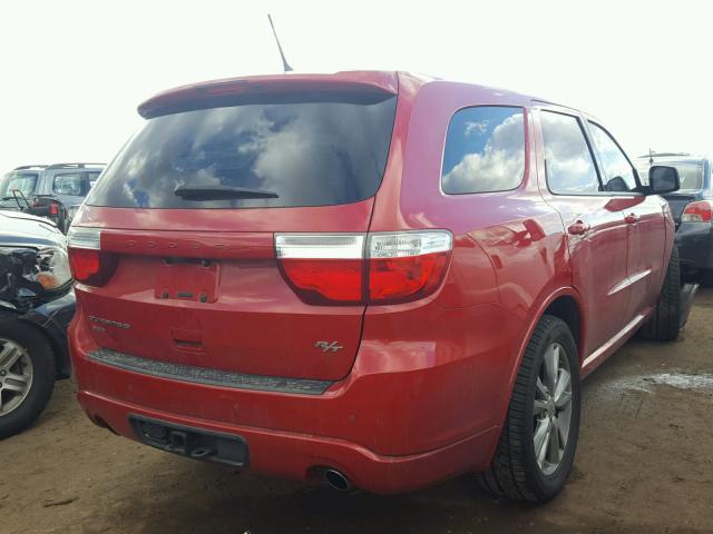 1C4SDJCT6CC212655 - 2012 DODGE DURANGO R/ RED photo 4