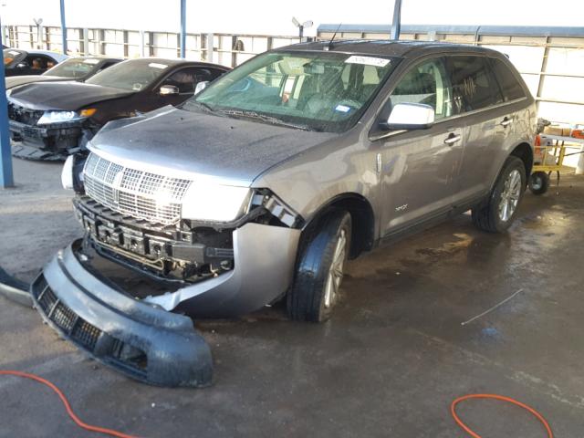 2LMDU68C09BJ08637 - 2009 LINCOLN MKX GRAY photo 2