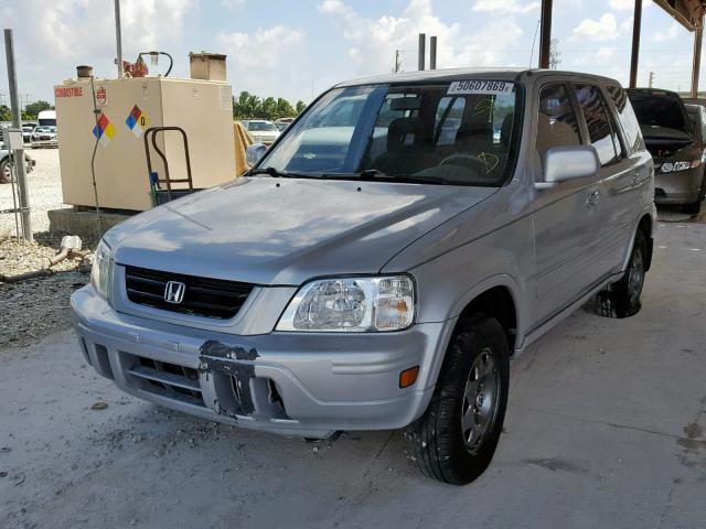 JHLRD28451C001422 - 2001 HONDA CR-V LX GRAY photo 2