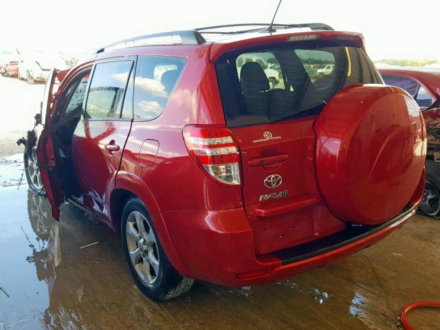 2T3YF4DV2CW153686 - 2012 TOYOTA RAV4 LIMIT RED photo 3