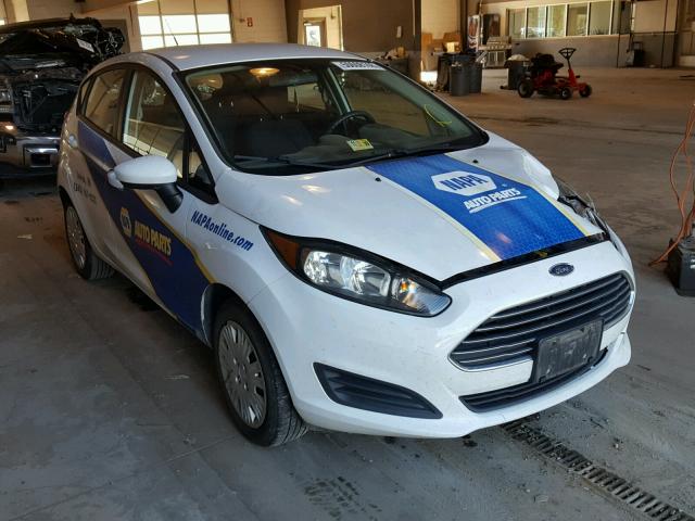 3FADP4TJ3EM136366 - 2014 FORD FIESTA S WHITE photo 1