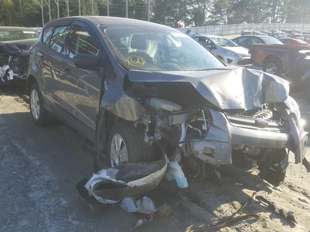 1FMCU0F78EUD77256 - 2014 FORD ESCAPE S GRAY photo 1