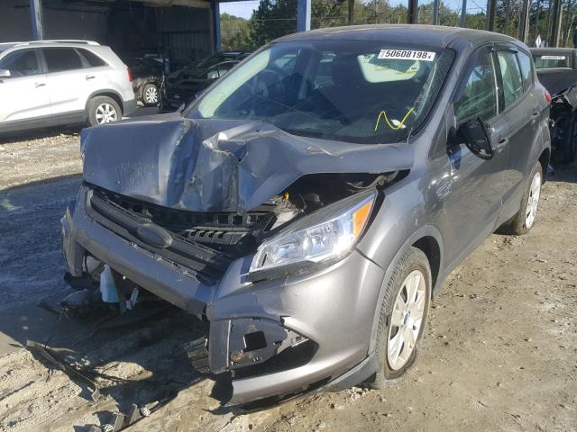 1FMCU0F78EUD77256 - 2014 FORD ESCAPE S GRAY photo 2