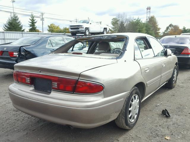 2G4WS52J321122782 - 2002 BUICK CENTURY CU GOLD photo 4