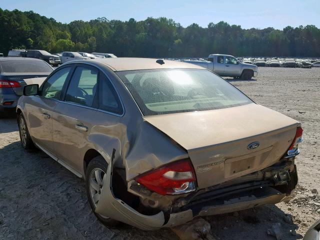 1FAHP24157G150433 - 2007 FORD FIVE HUNDR GOLD photo 3