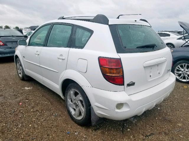 5Y2SL63815Z421734 - 2005 PONTIAC VIBE WHITE photo 3