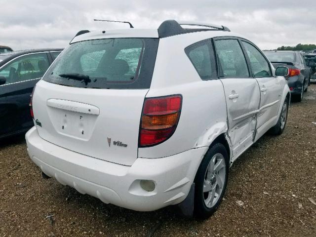 5Y2SL63815Z421734 - 2005 PONTIAC VIBE WHITE photo 4