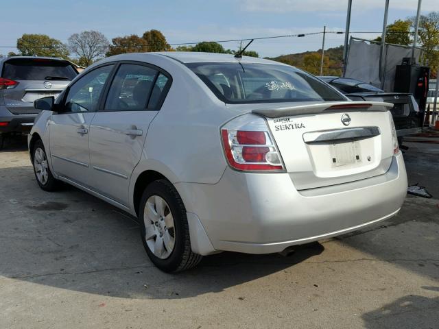 3N1AB6AP9CL776604 - 2012 NISSAN SENTRA 2.0 SILVER photo 3