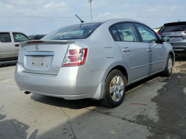 3N1AB6AP9CL776604 - 2012 NISSAN SENTRA 2.0 SILVER photo 4