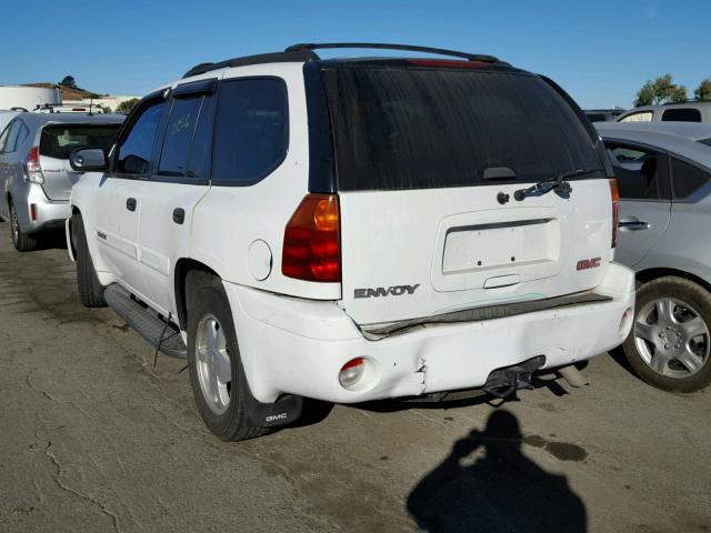 1GKDS13S822376309 - 2002 GMC ENVOY WHITE photo 3