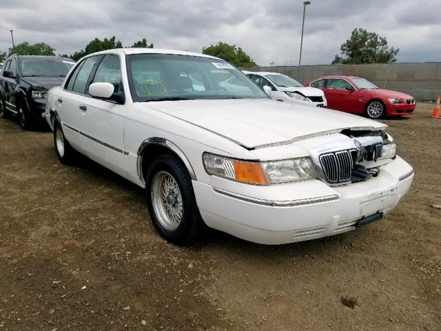 2MEFM75W4XX614211 - 1999 MERCURY GRAND MARQ WHITE photo 1