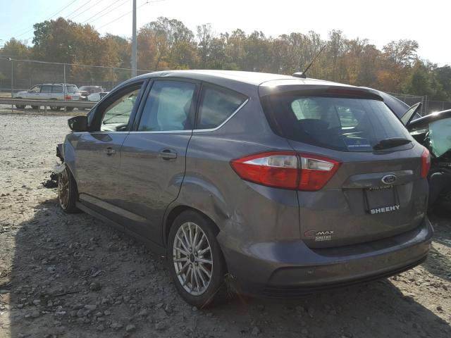 1FADP5BU1EL504336 - 2014 FORD C-MAX SEL GRAY photo 3