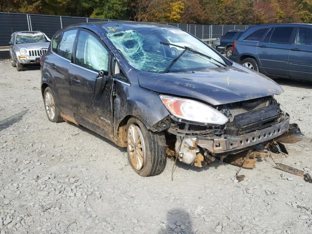 1FADP5BU1EL504336 - 2014 FORD C-MAX SEL GRAY photo 9