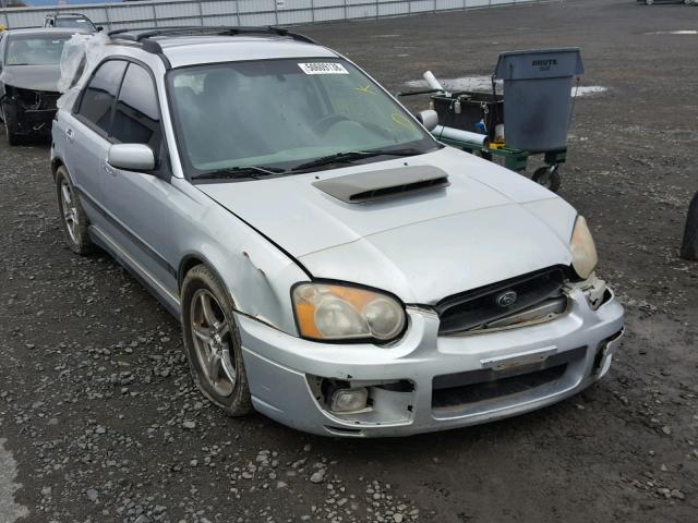 JF1GG29624G803988 - 2004 SUBARU IMPREZA WR SILVER photo 1