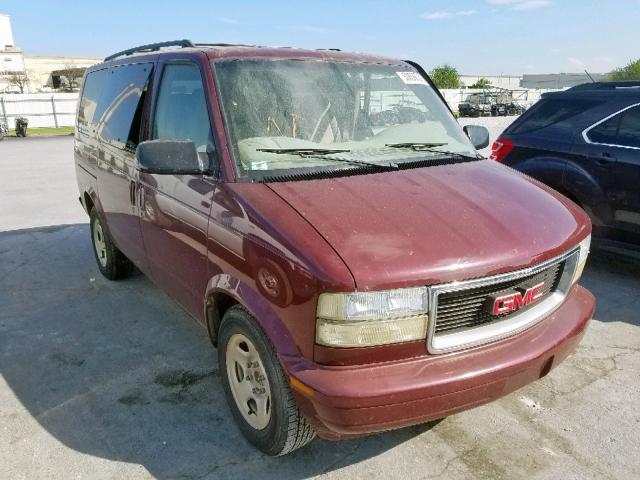 1GKDM19X13B508261 - 2003 GMC SAFARI XT MAROON photo 1