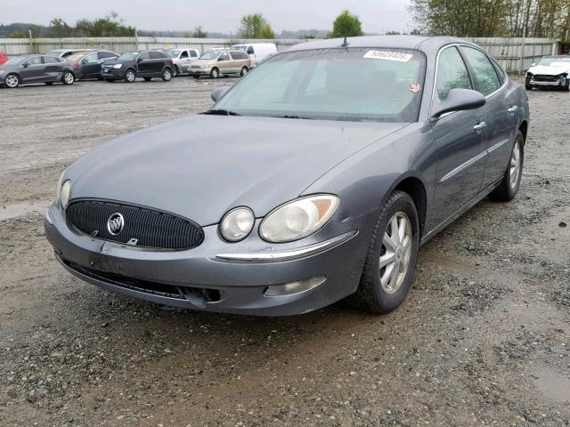 2G4WD532251219896 - 2005 BUICK LACROSSE C GRAY photo 2