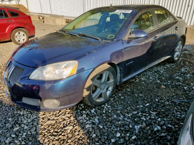 1G2ZM577384227350 - 2008 PONTIAC G6 GXP BLUE photo 2