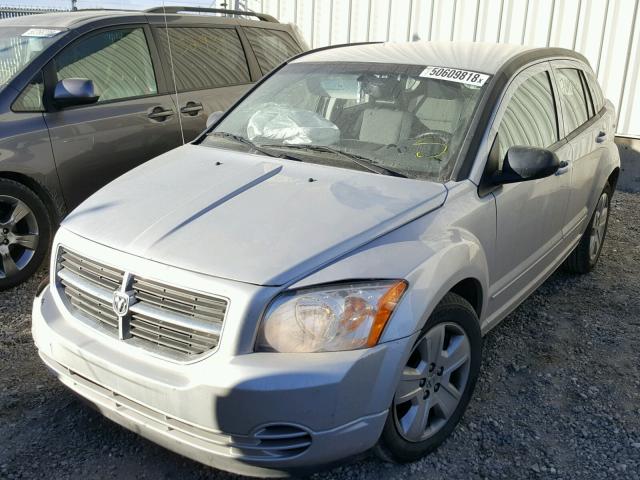 1B3HB48AX9D200943 - 2009 DODGE CALIBER SX SILVER photo 2