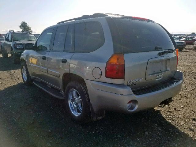 1GKDT13S032328754 - 2003 GMC ENVOY SILVER photo 3