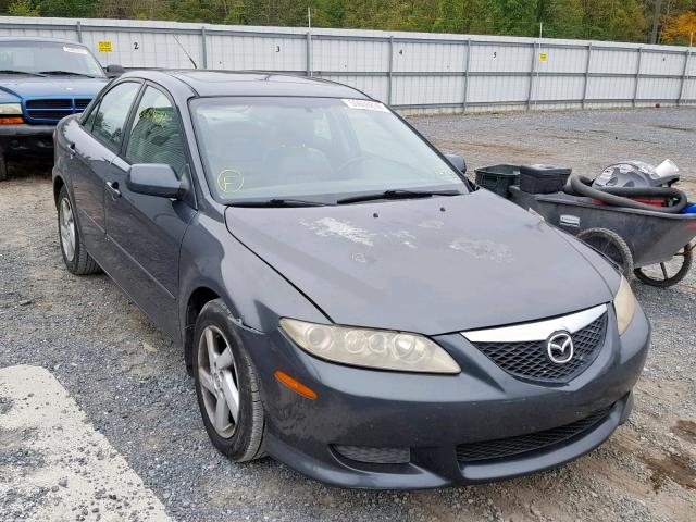 1YVFP80C245N44744 - 2004 MAZDA 6 I CHARCOAL photo 1