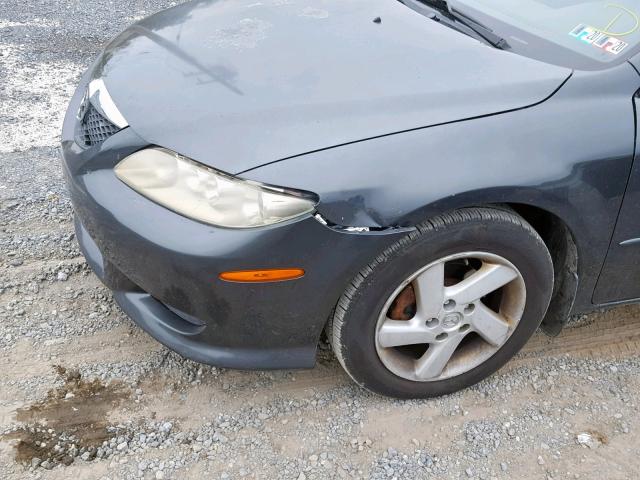 1YVFP80C245N44744 - 2004 MAZDA 6 I CHARCOAL photo 9